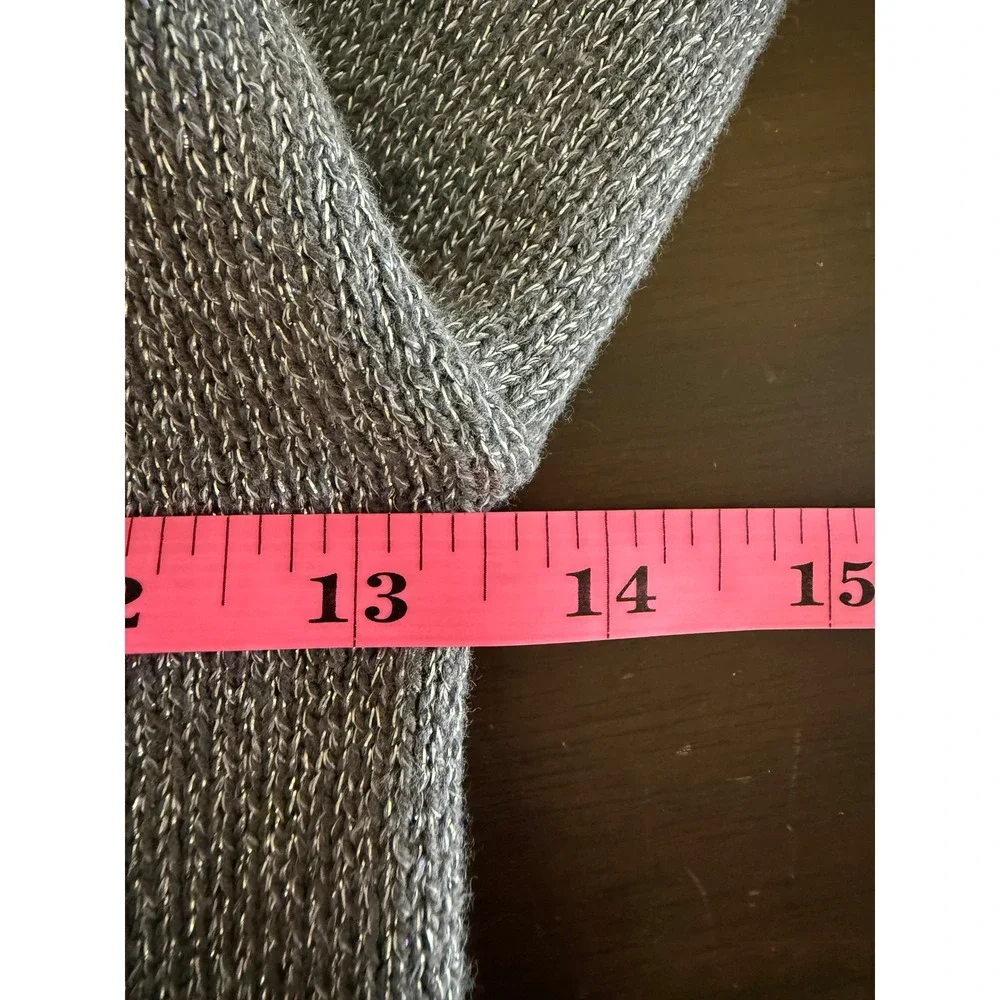 Gymboree Sweater Girls 4 Gray Sparkle Crew Neck Pullover Top‎